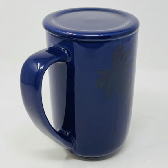 David’s Tea Nordic Mug - Miami Sun Palm Trees - Purple - Picture 3 of 7